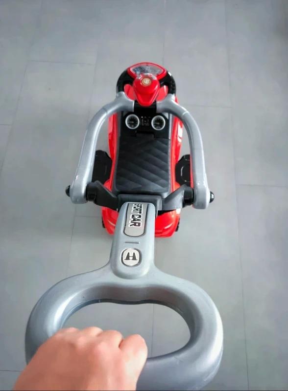 Nové dětské odrážedlo 3v1 Range Rover - červené - 4