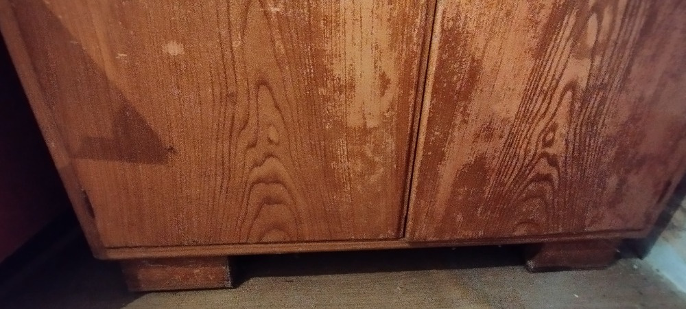 Retro šatní skříň 50./60. léta - 4