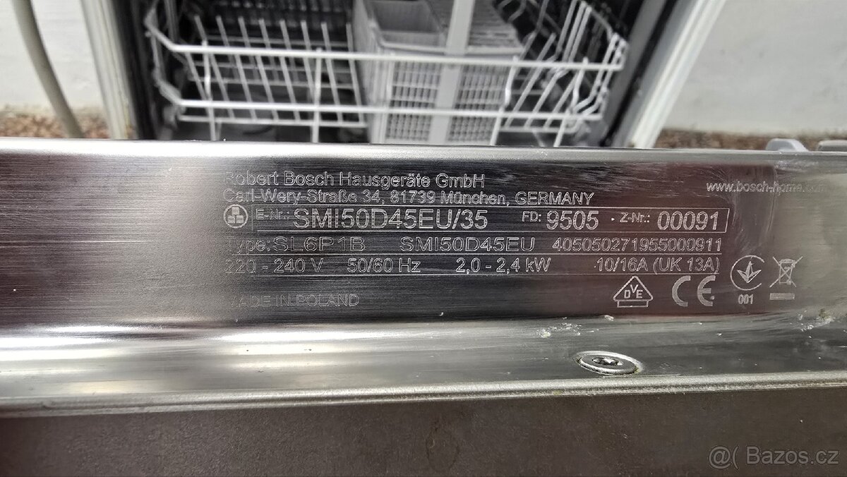 Myčka nádobí Bosch - 4