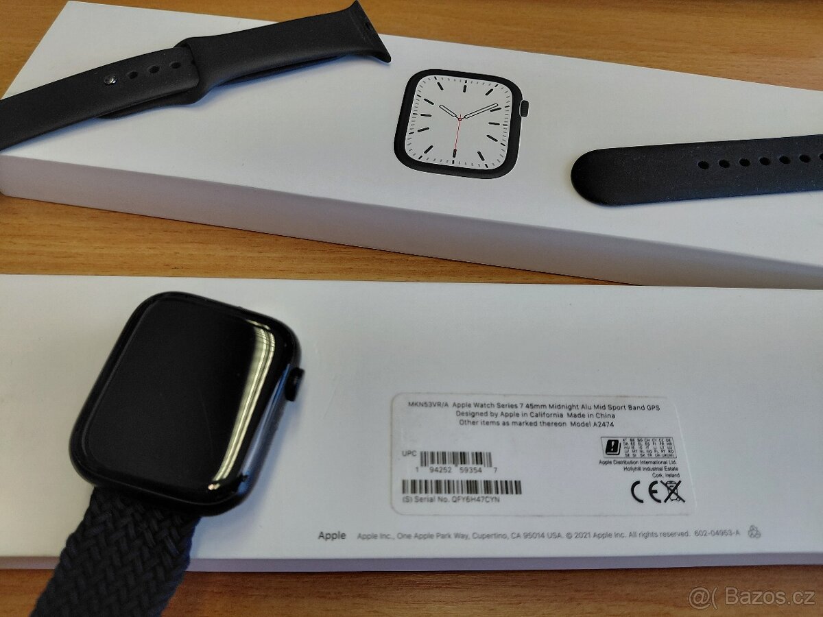 Apple Watch 7 45mm Midnight Alu Mid Sport - 4