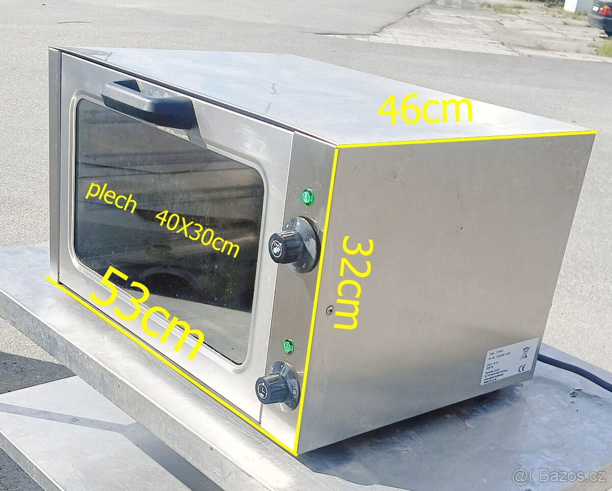 Horkovzdušná trouba pec gastro Bartscher - 4