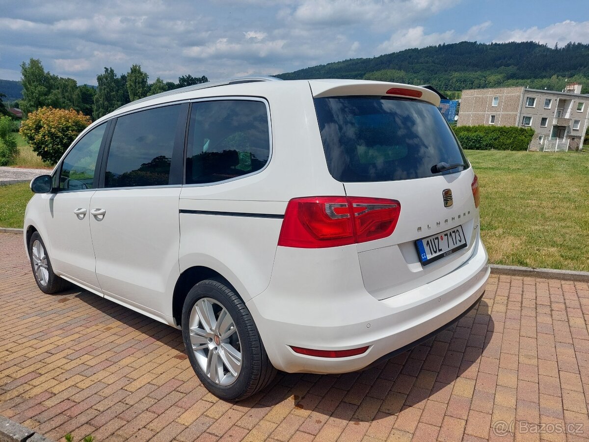 Seat Alhambra 2.0 Tdi 103Kw , 4/2013, 7 MÍST ,2 majitel - 4