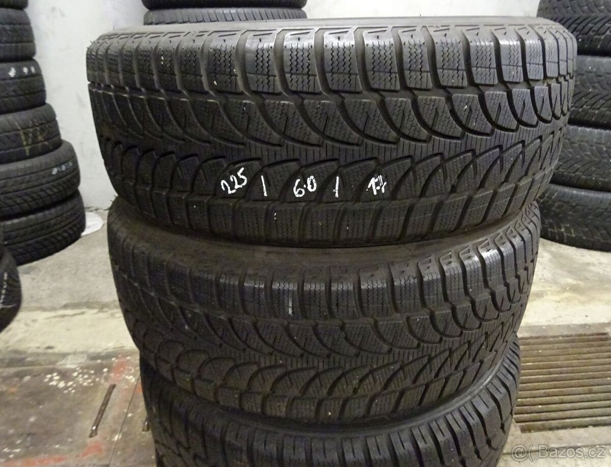Zimní pneu Bridgestone LM-80, 225/60/17, 2 ks, 7 mm - 4