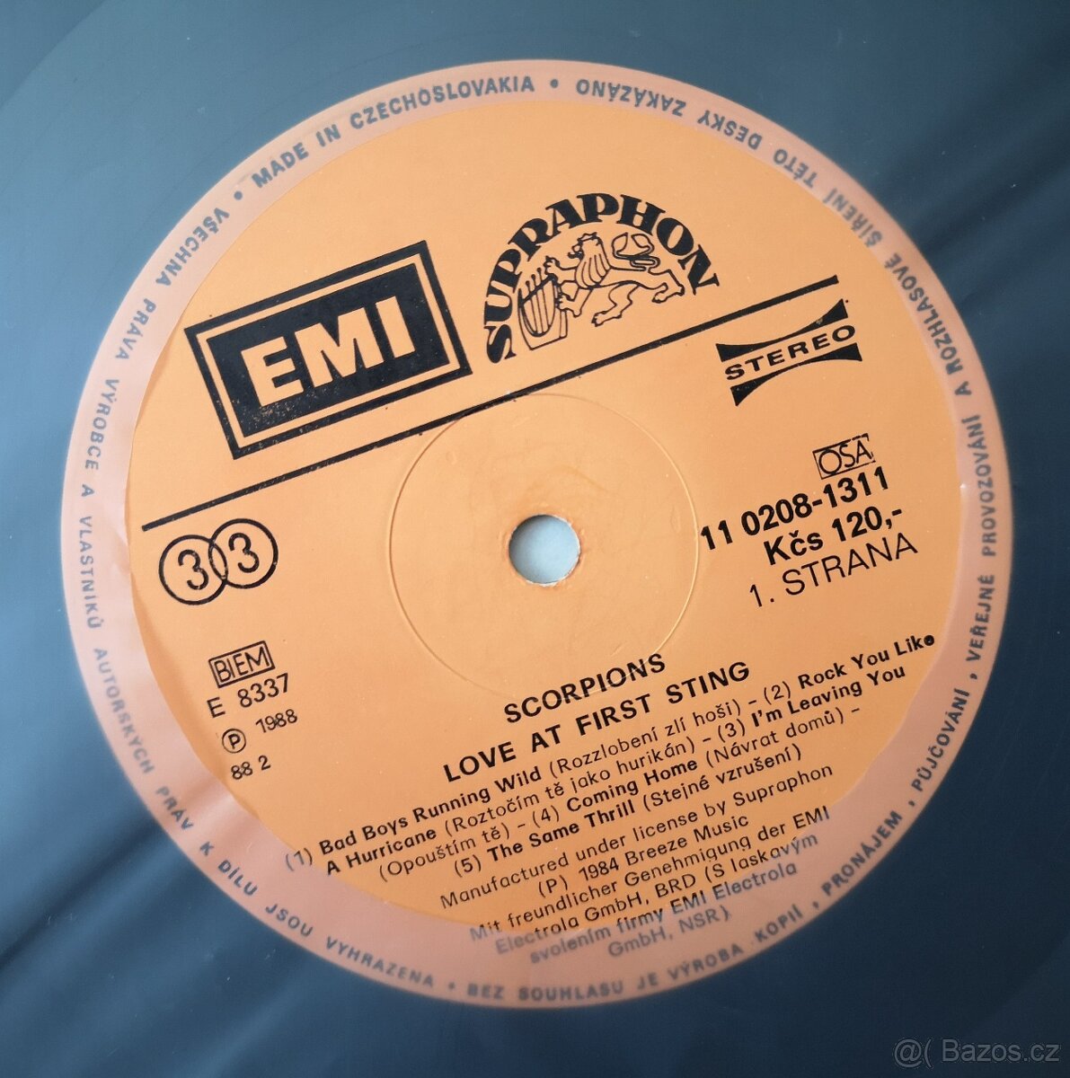 LP "SCORPIONS - LOVE AT FIRST STING" - 4