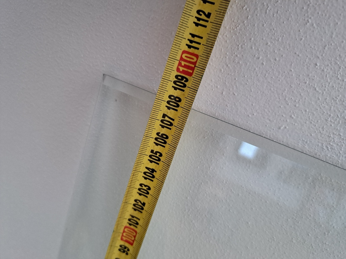 Sklo pod kamna 8mm, 108x74cm - 4