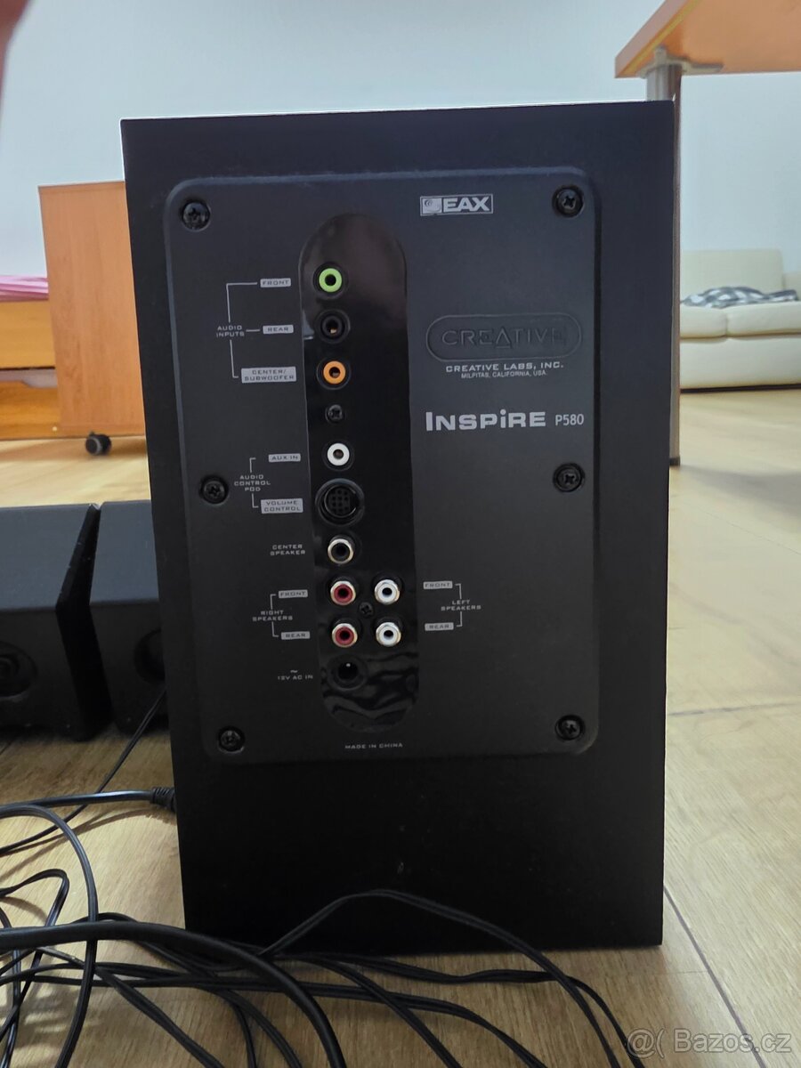 5.1 reproduktory Creative Inspire P580 - 4