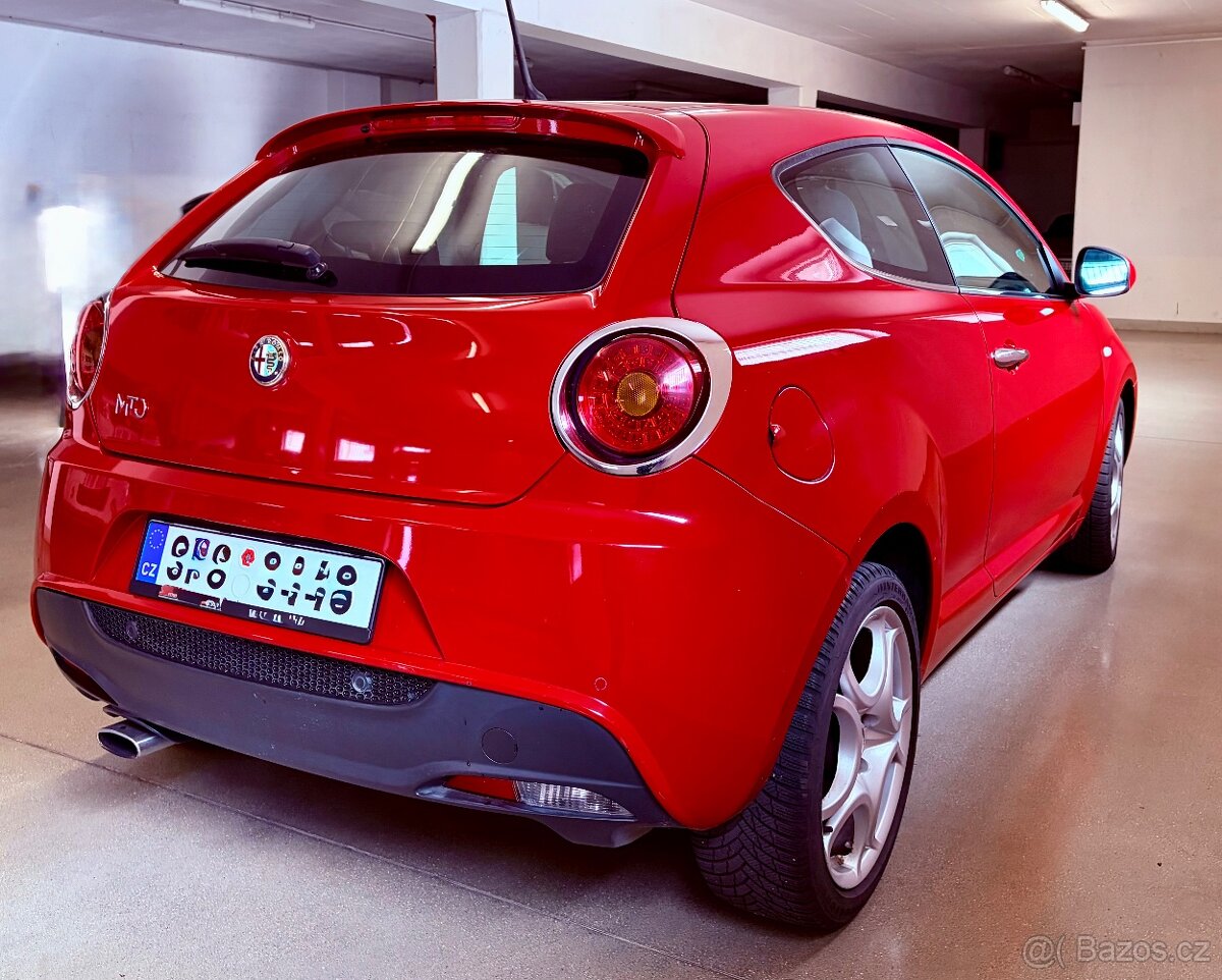 Alfa Romeo MiTo Sport 1.4 Turbo 99 kW manuál,17”alu,pěkná. - 4