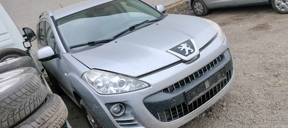 Peugeot 4007, 2.2Hdi, 115kw, 4HN, stříbrná barva - 4