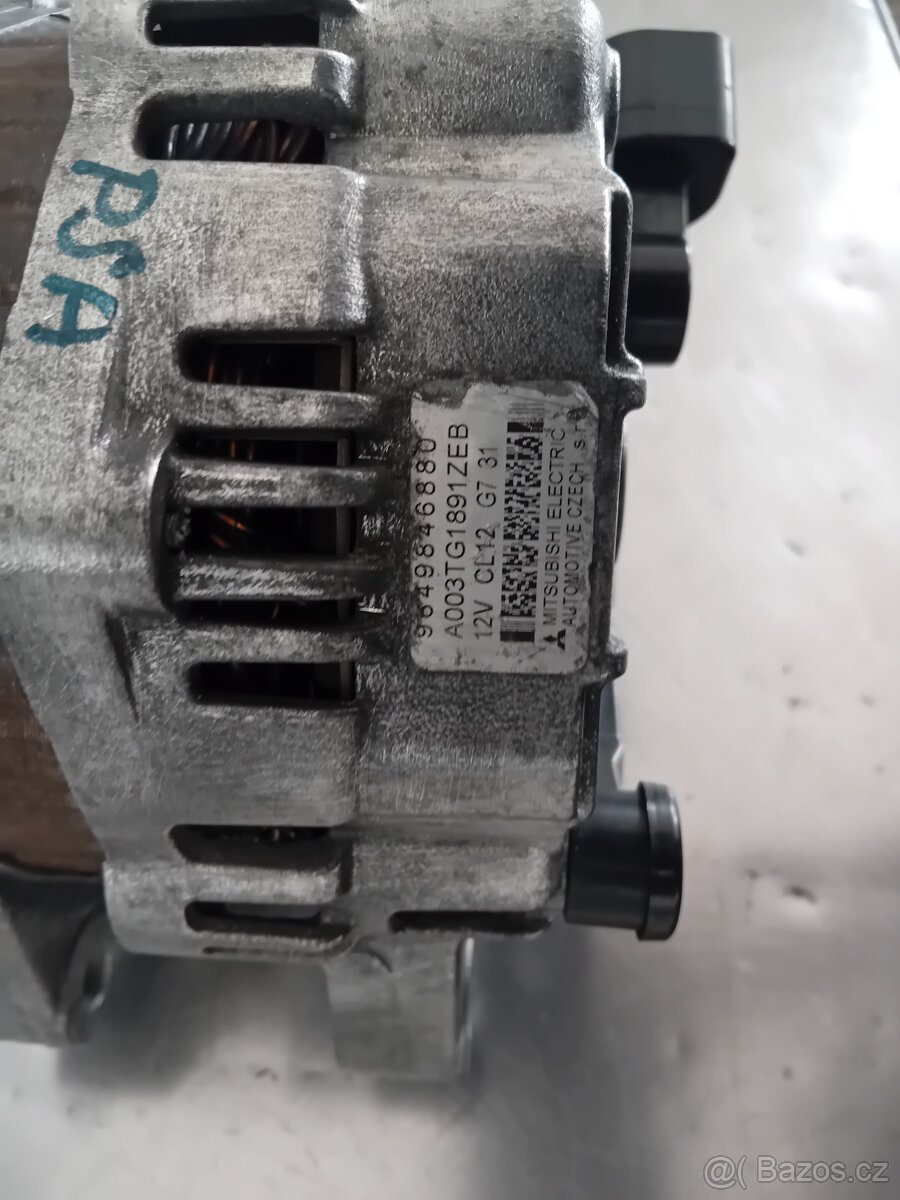 Citroen, Peugeot alternátory a startery - 4