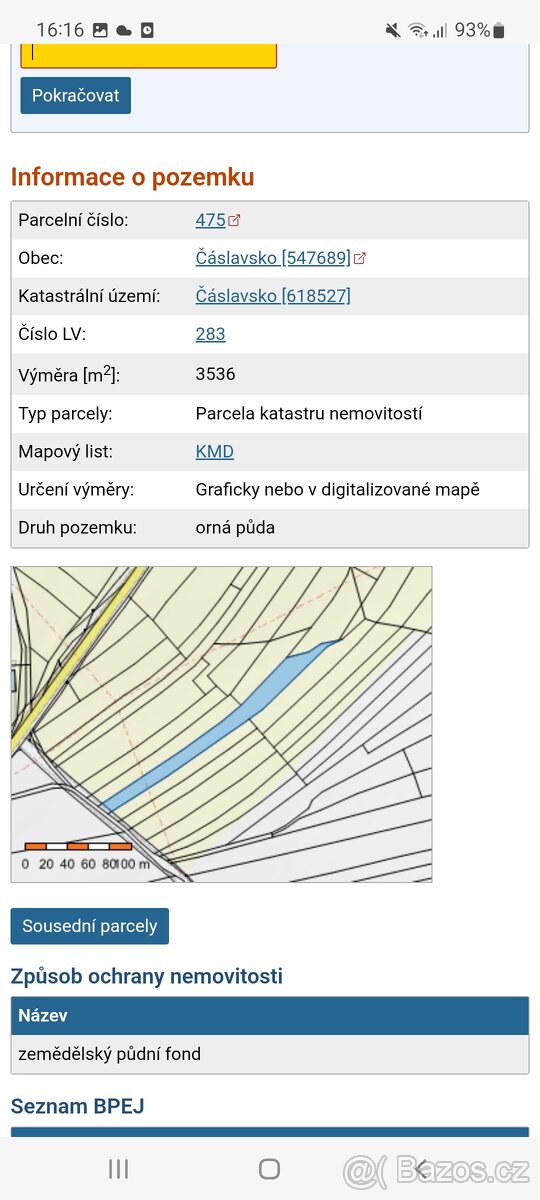 Prodám pozemek/ pole - 4