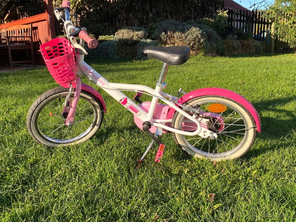 BTwin 16" dětské dívčí jízdní kolo - 4