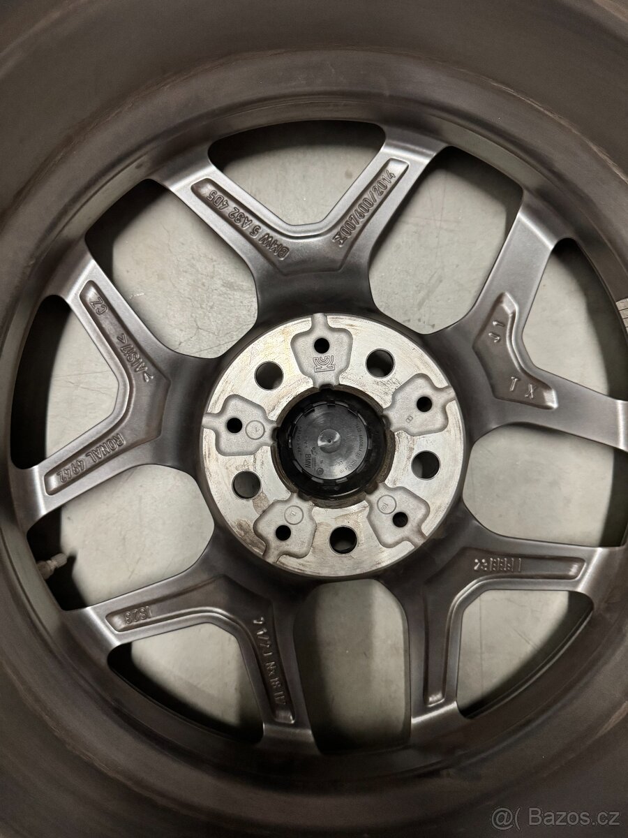 BMW 5, originál zimní kola komplet - 4