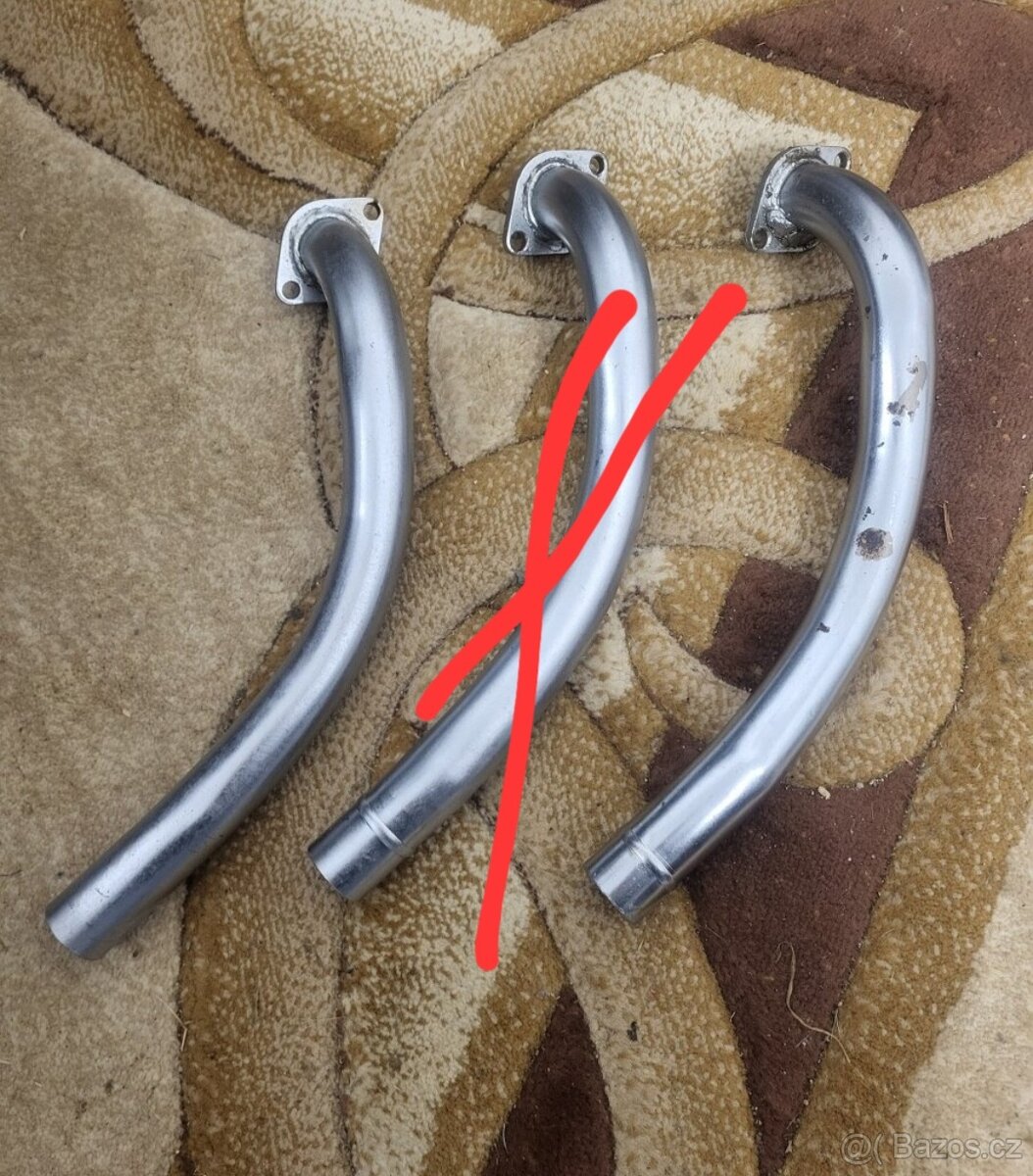 Koleno vyfuk jawa pionyr 05 20 21 23 nové originál - 4