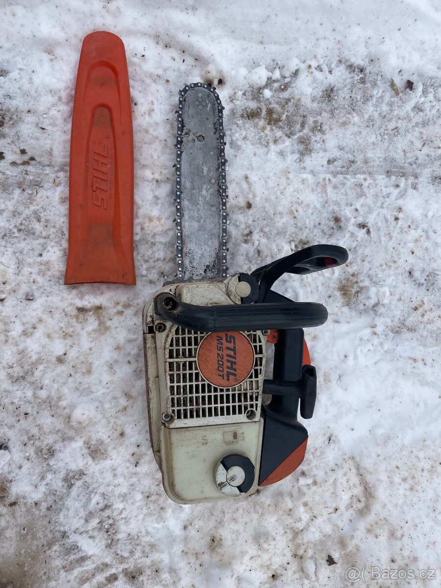 Pila stihl jednoruční MS 200 T profi - 4