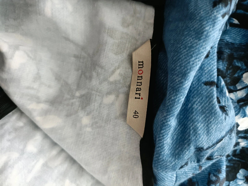 Vzorované šaty vel. L - 4