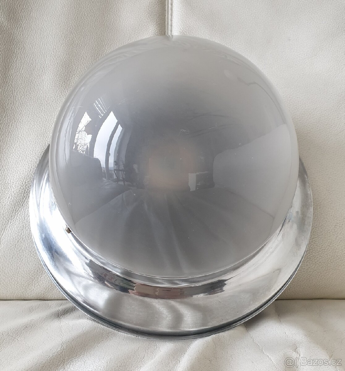 Starožitná stropnice funkcionalismus chrom - 4