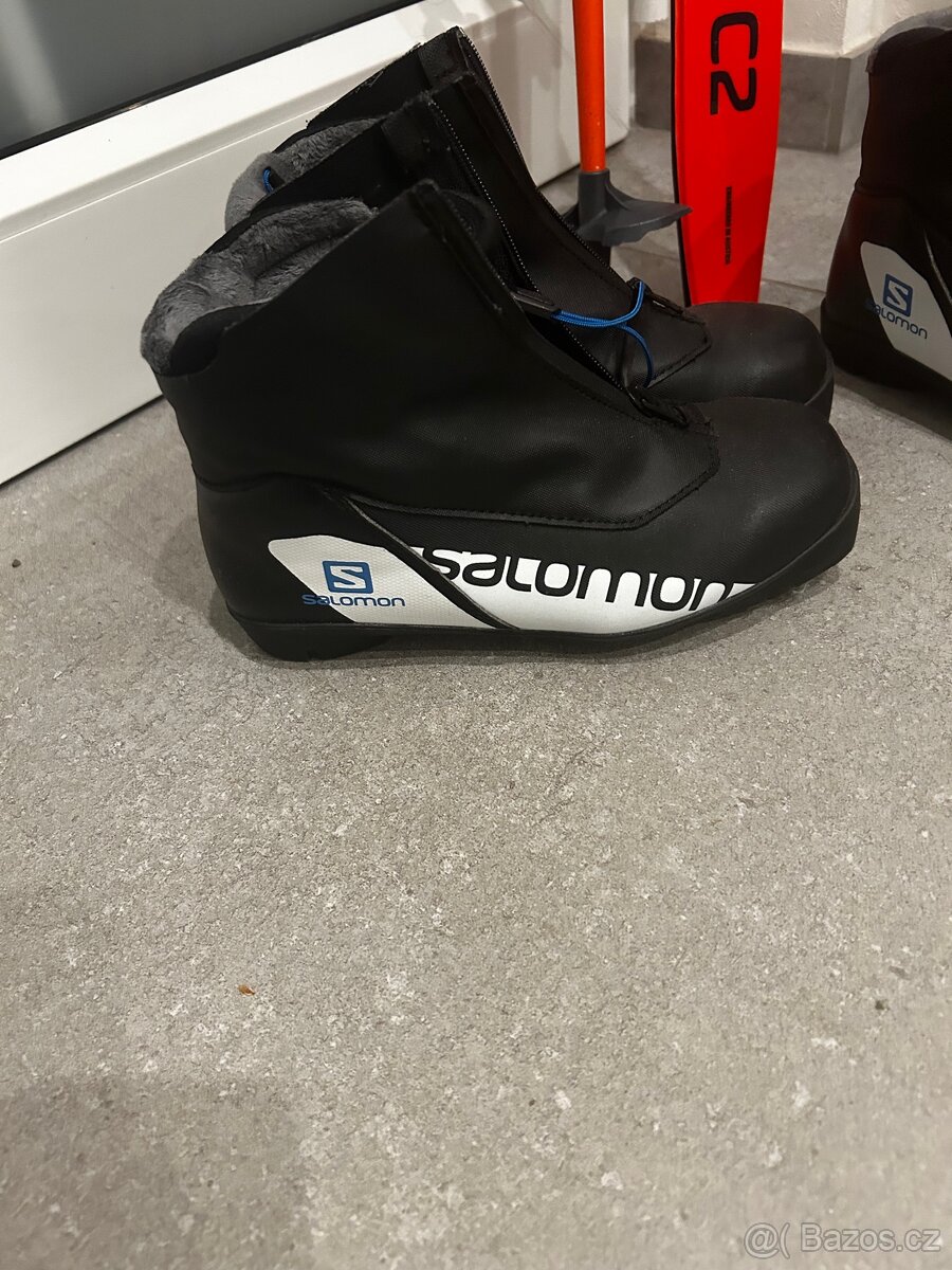 Dětské běžky set Atomic 140cm s tulením pásem - 4