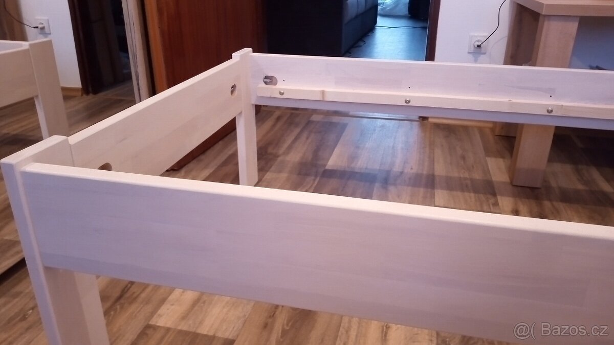 Nova postel masiv bily buk - 4