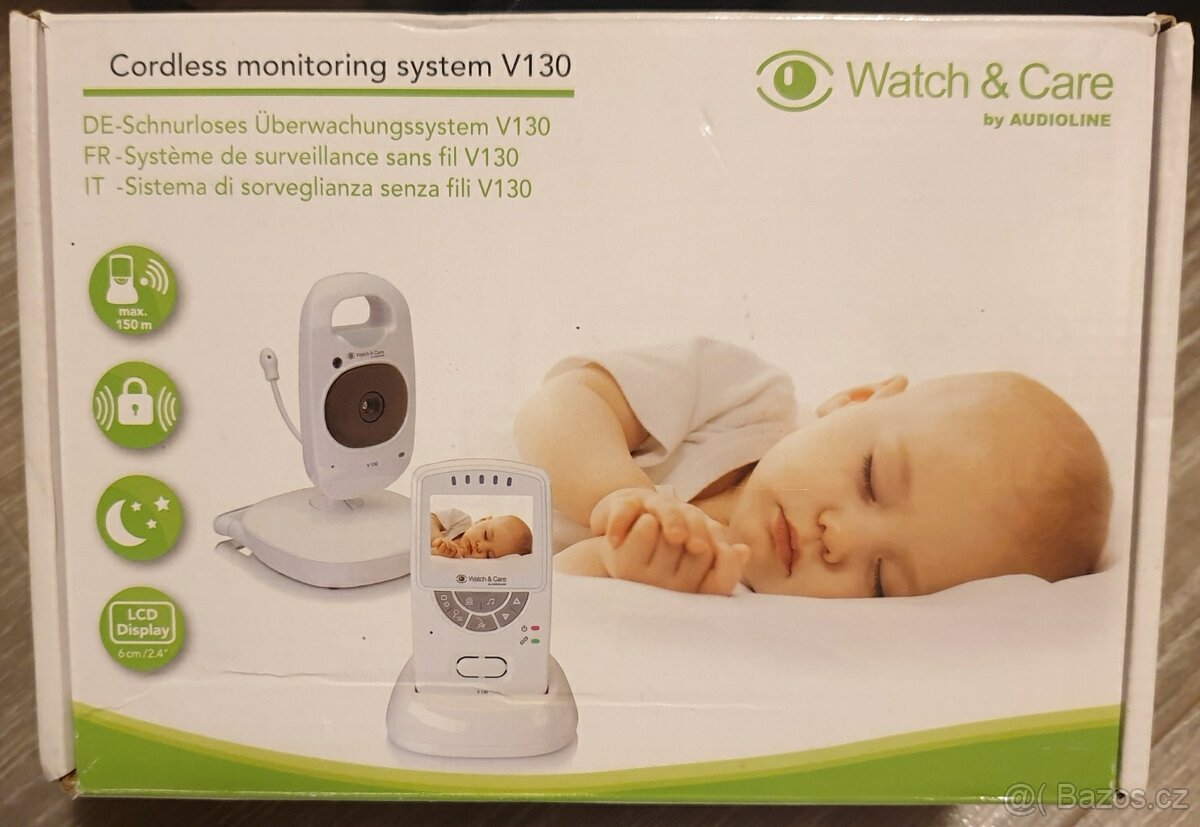 Dětská chůvička s kamerou Watch&Care V130 - 4