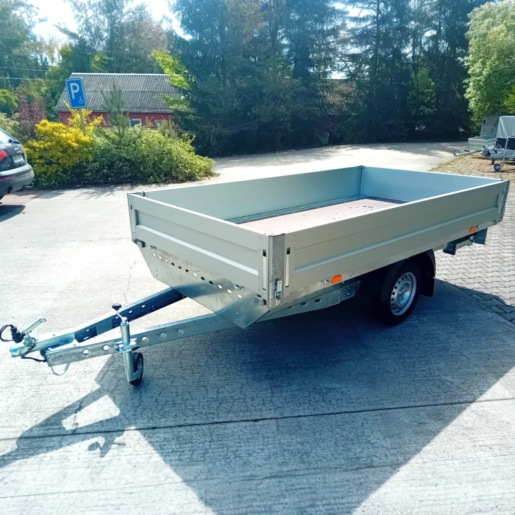 Řidičák B přívěsný vozík/plato 3,02m x 1,62m, ALU bočnice - 4
