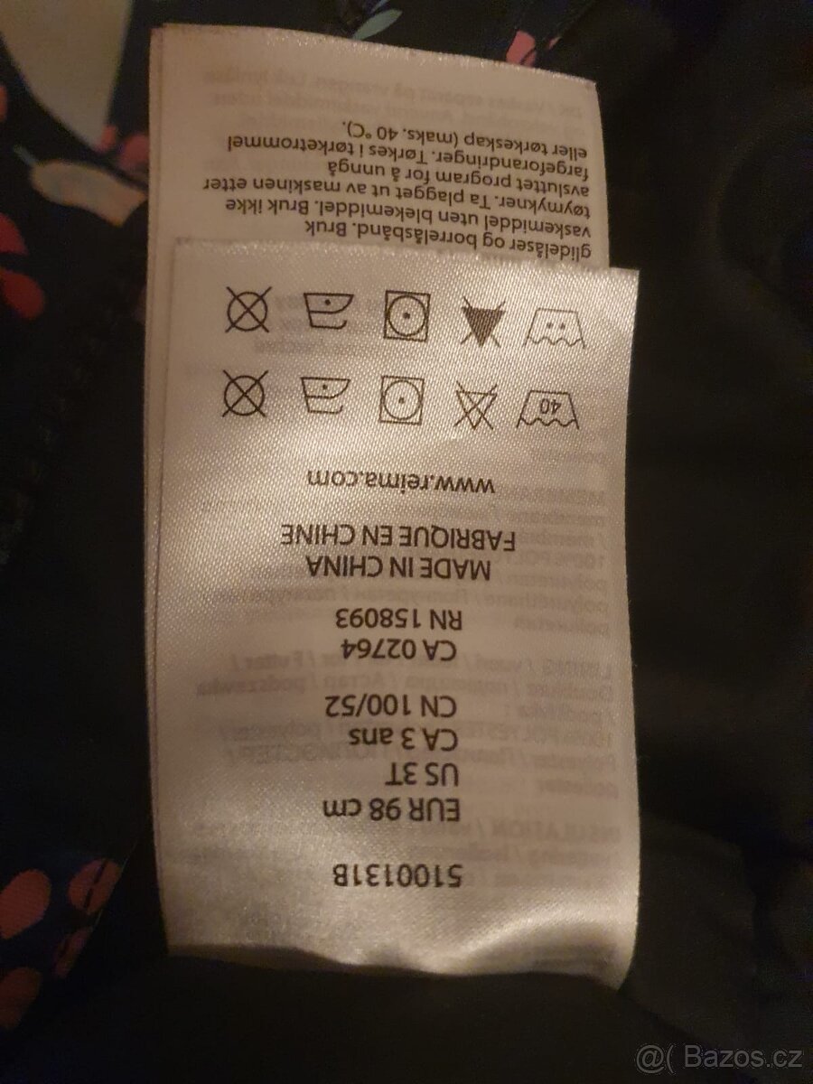 SLEVA Reima dívčí zimní kombinéza overal Kurikka 98-110 - 4