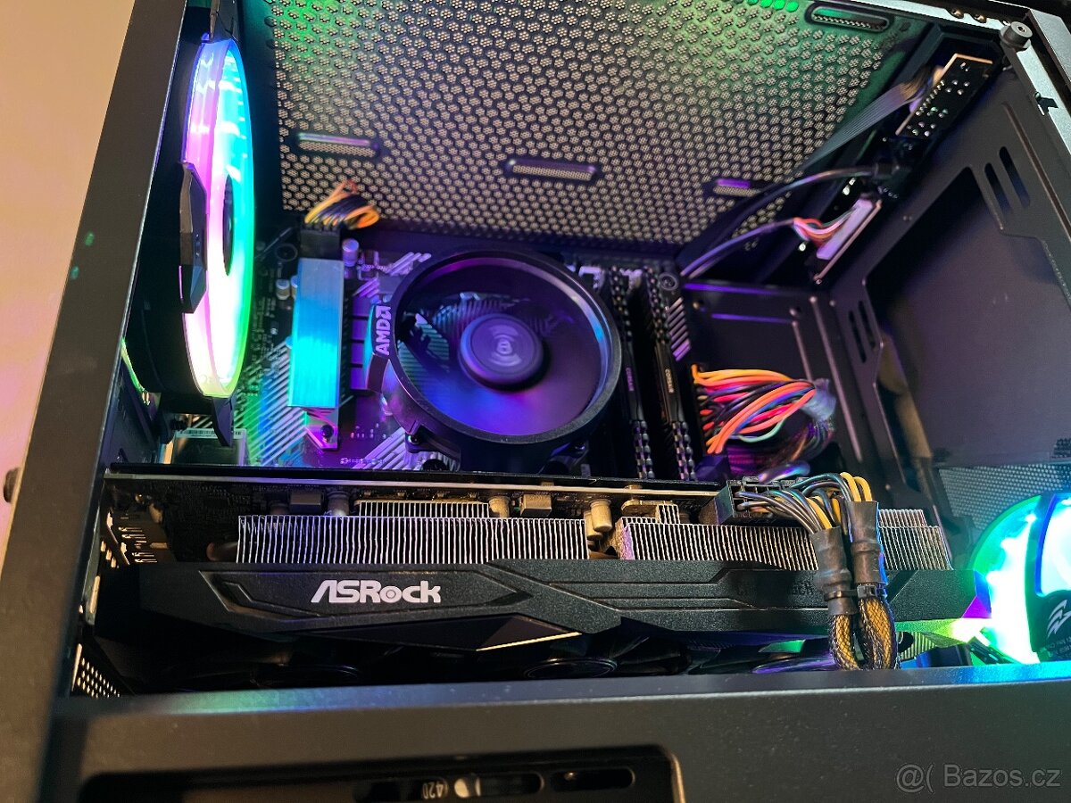 Herní PC: Ryzen 5 5500/ RX 5700XT 8GB/ 16gbRAM/ záruka - 4