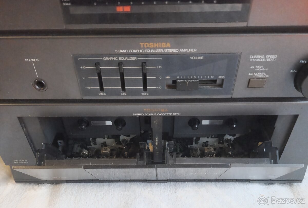 audio věž Toshiba SL-3129 (LP, Tape, rádio) - 4