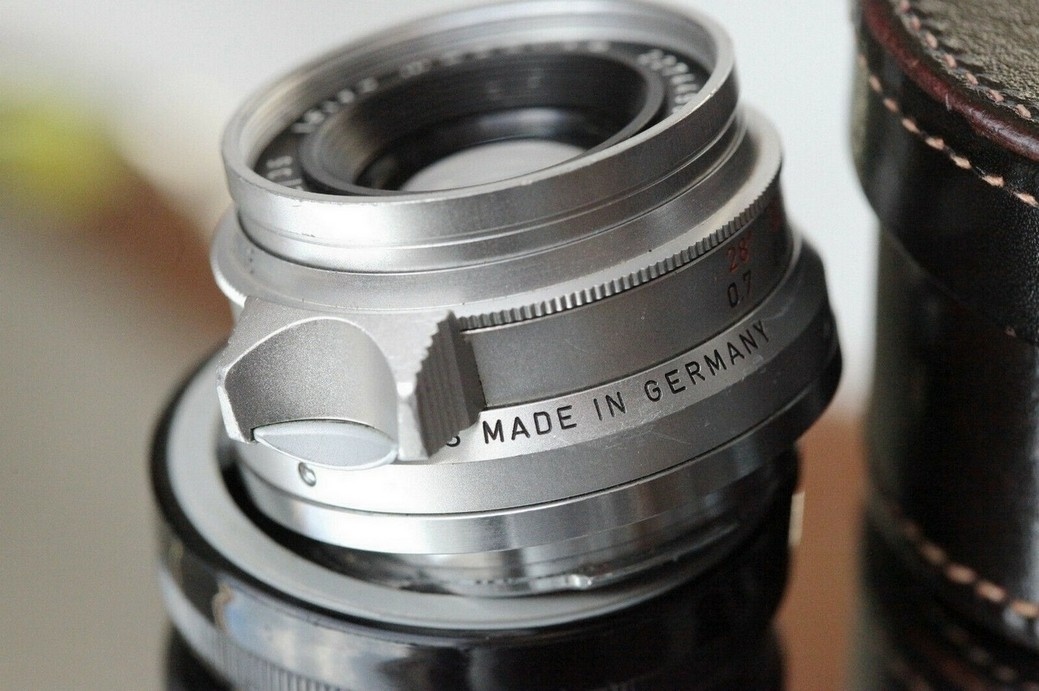 Objektiv Leica M 35mm 2.0 Summicron stříbrný, 8 členů, se sl - 4