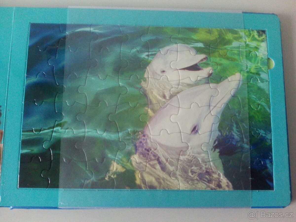 Puzzle kniha Delfíni - 4