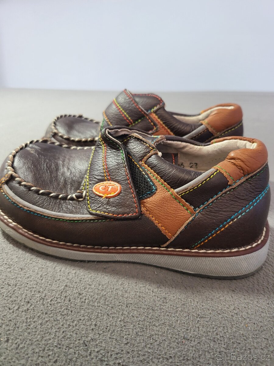 Dětská kožená obuv COMFORT – vel. 27 - 4