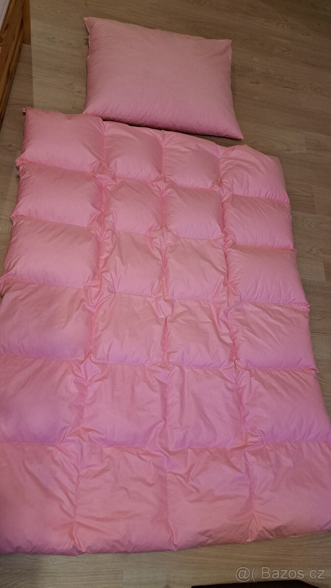 Postel + matrace 180x80 + peřina - 4