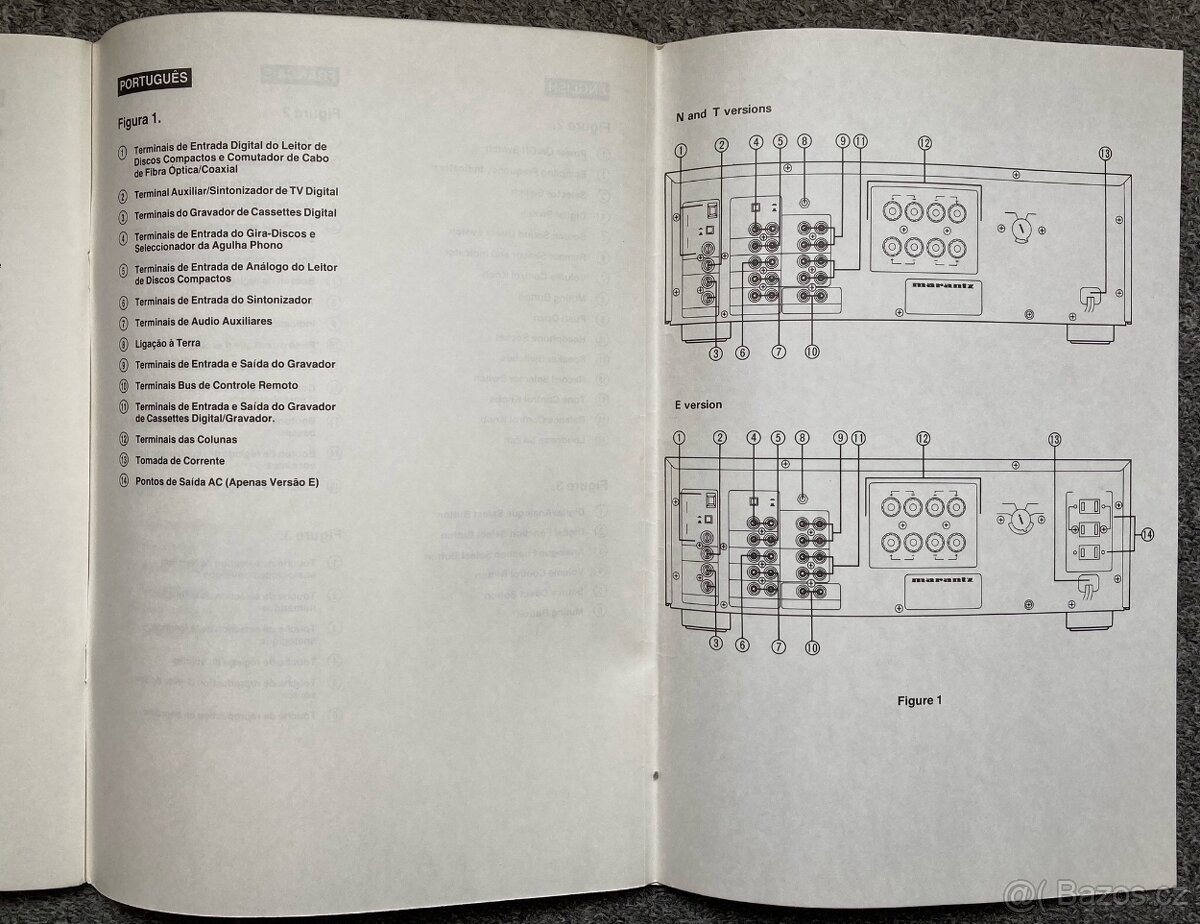 Zesilovač Marantz PM-75 User Guide návod k obsluze - 4
