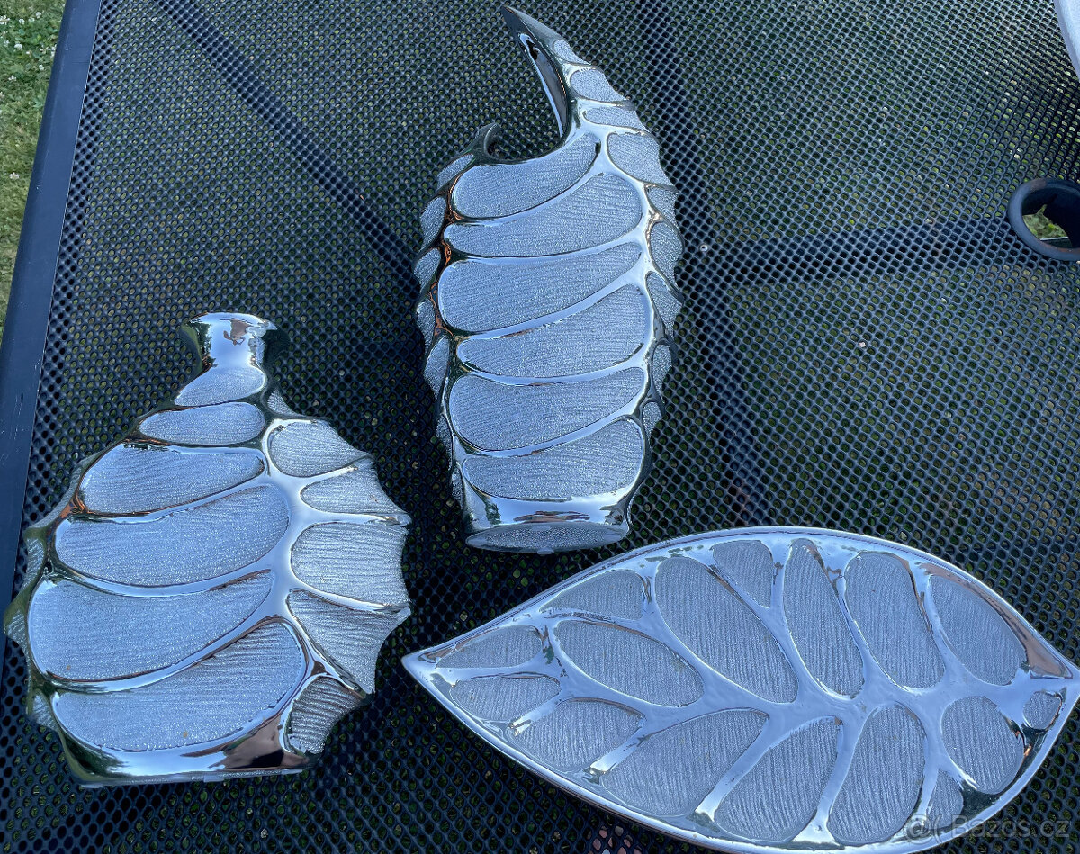 Keramické vázy a dekorace moderní - 7 kusů - 4