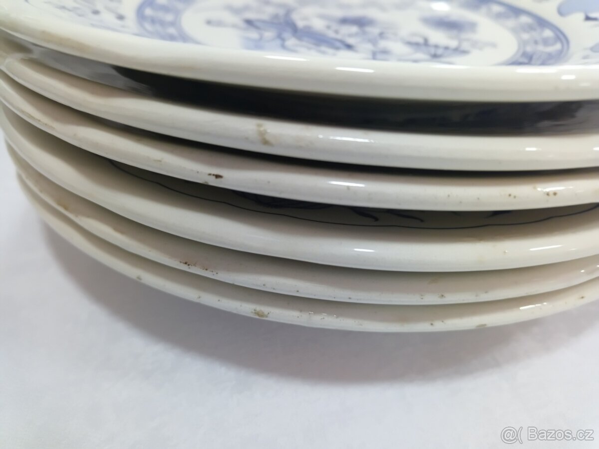 HRUBOSTĚNNÉ TALÍŘE VZOR CIBULÁK - 4