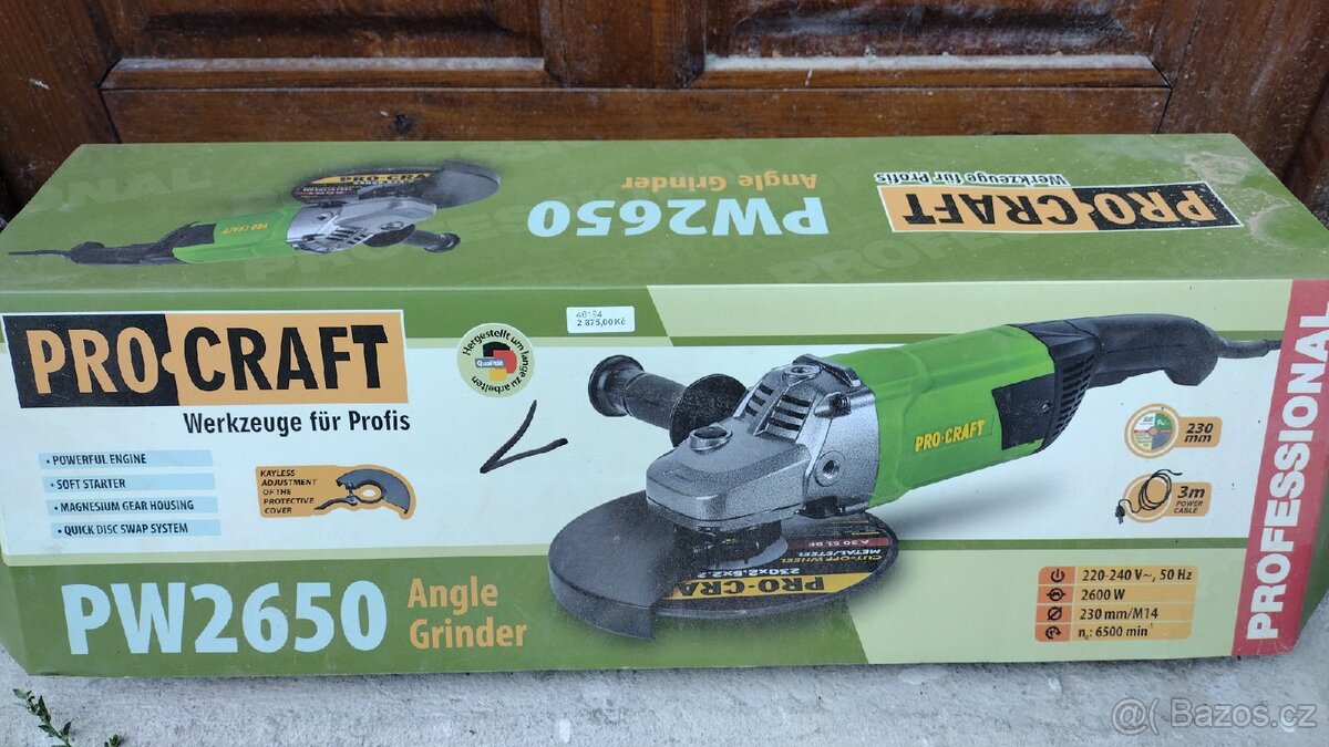 Úhlová bruska 230 mm - 4