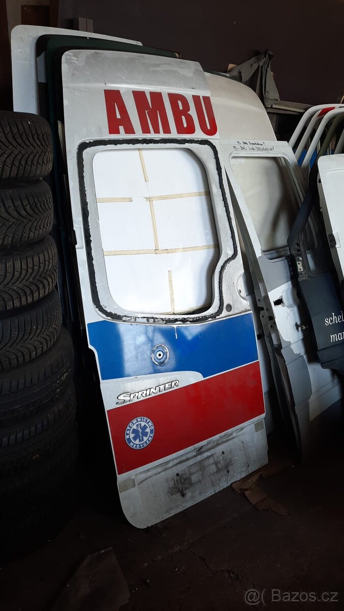 zadní dveře MB sprinter, VW crafter - 4