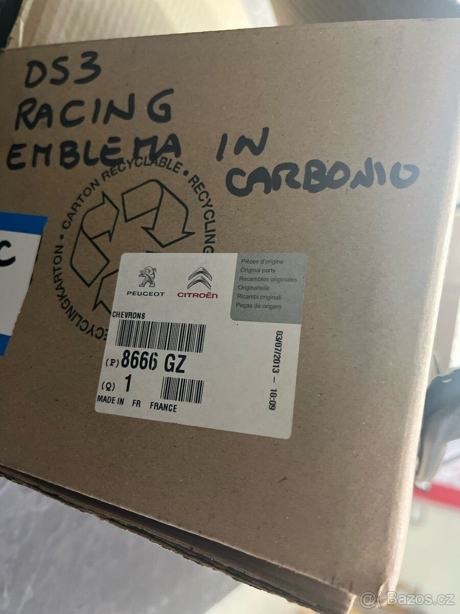 DS3 carbon přední maska, karbon - 4