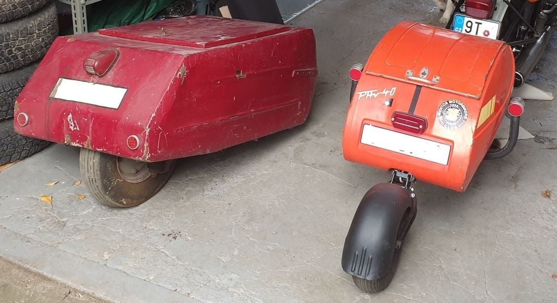 Raritní přívěsný vozík za veterána - 4