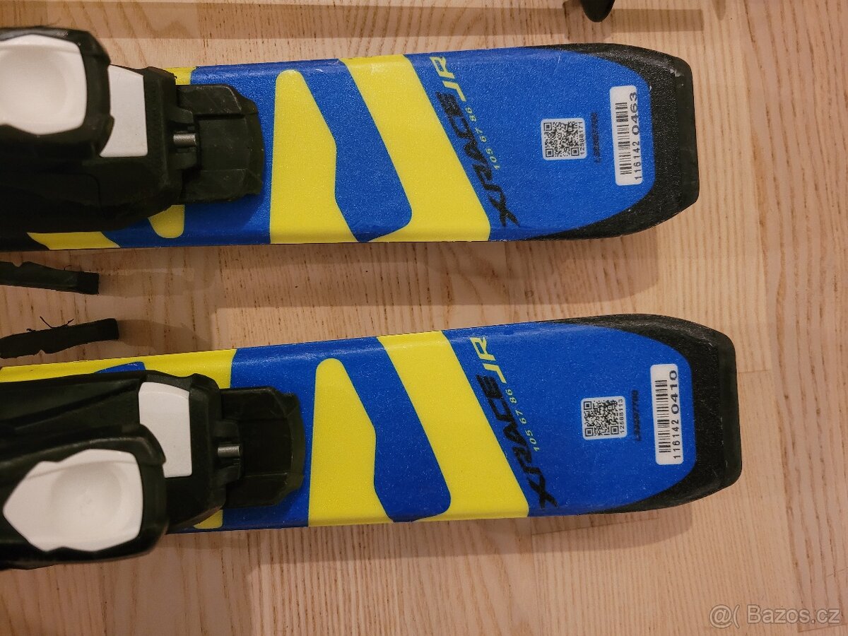 Dětské lyže Salomon 110cm + hůlky 90cm - 4