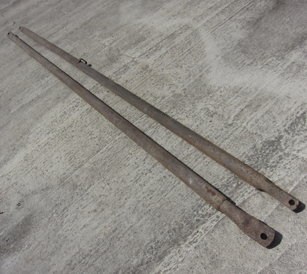 Ocelová vzpěra - tažná tyč - 2 ks - 4