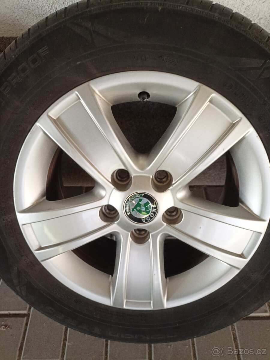 Originální ALU kola Škoda Pyxis 15" - 4