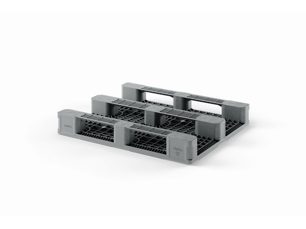 Plastová paleta CABKA Endur i7 - PEVNOSTNÍ 120x100, PLNÁ - 4
