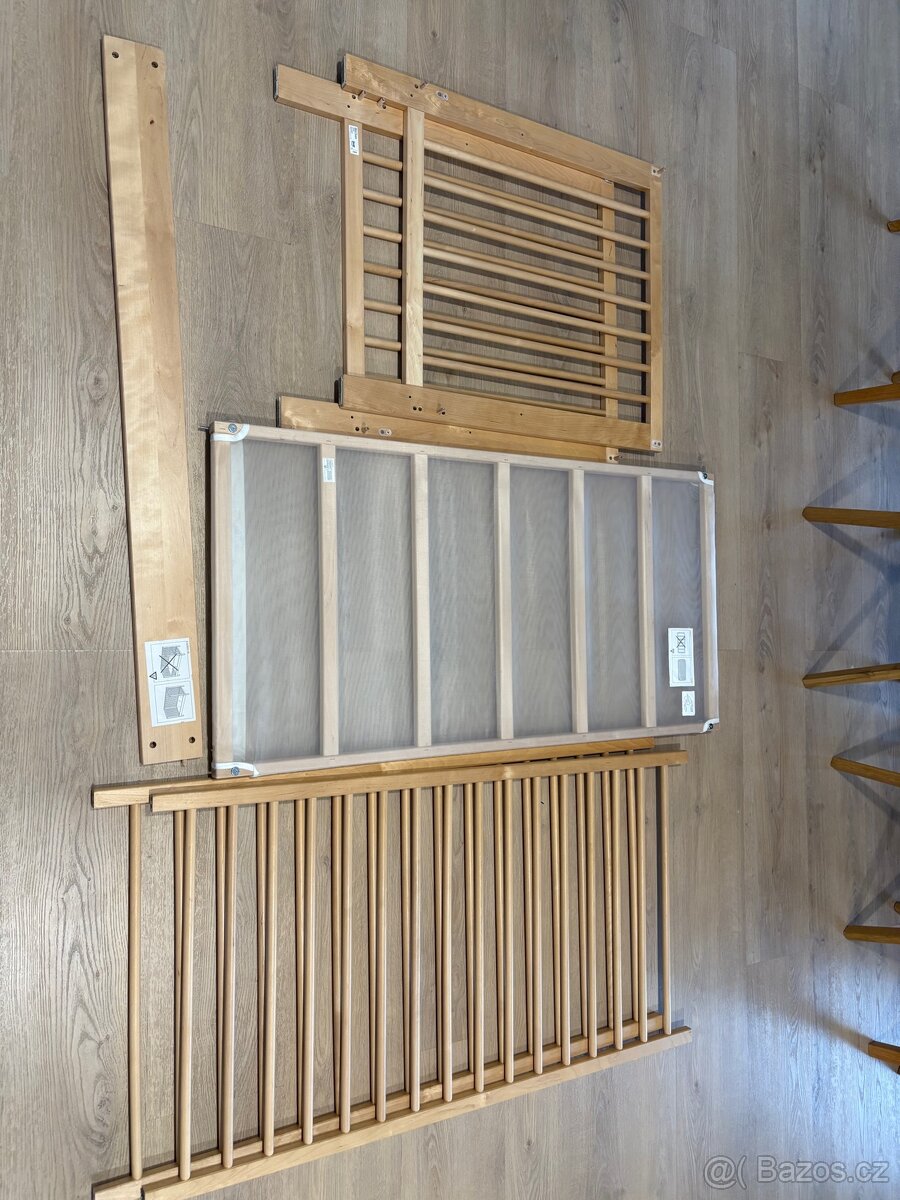 Dětská postel ikea Gulliver+2 matrace a příslušenství - 4