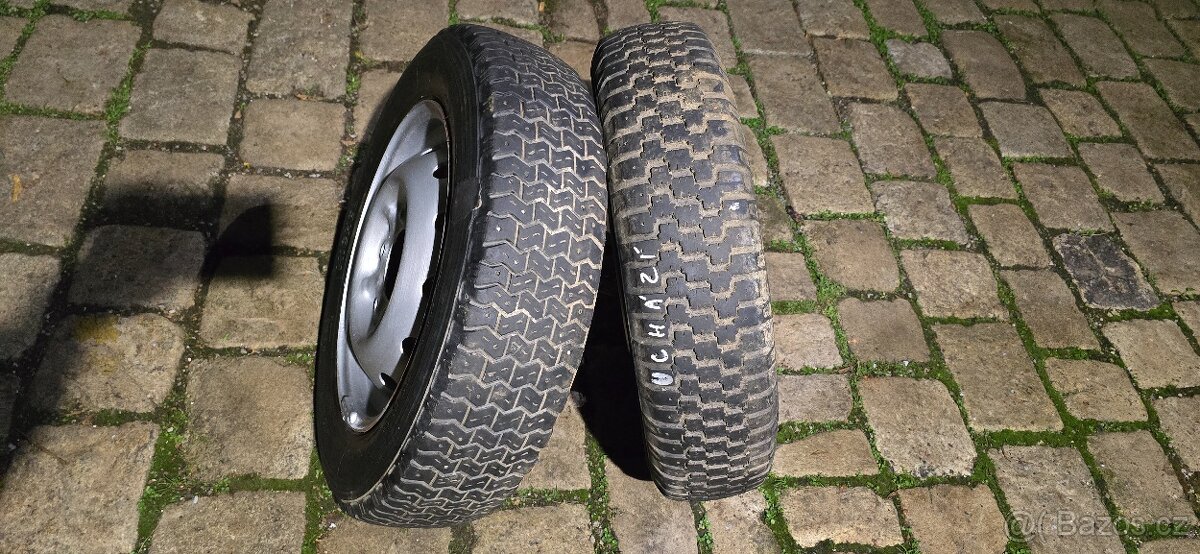 16" disky s pneu 175/75/16C, rozteč 5x140 - pošlu - 4