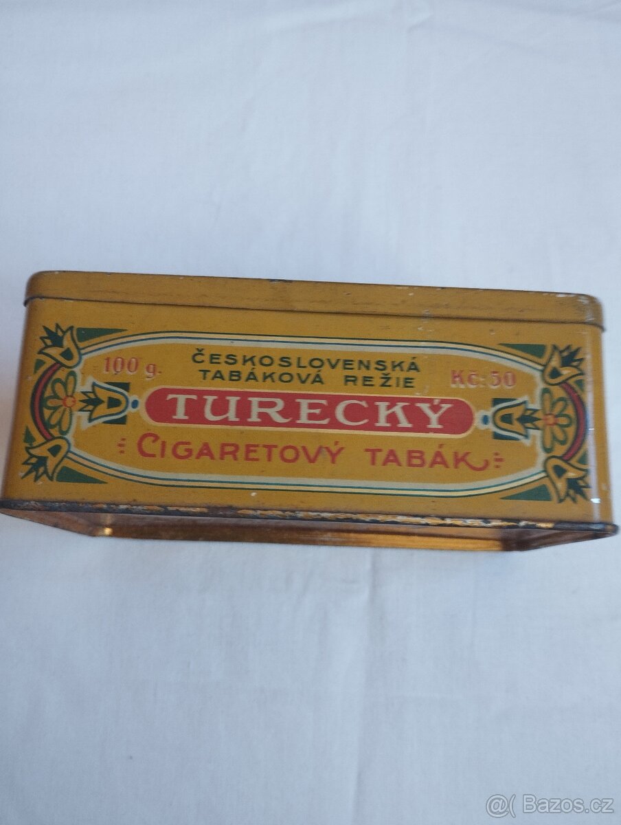 Stará plechová krabička - 4