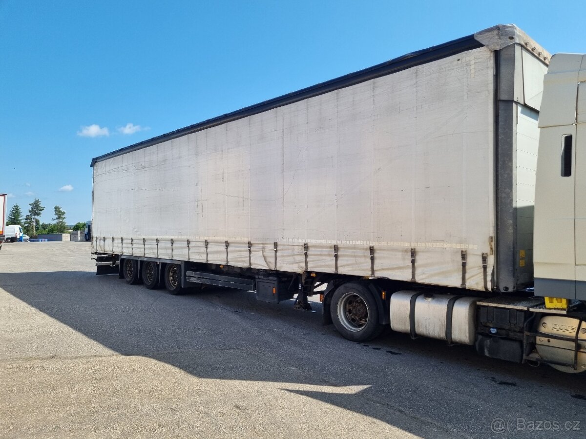 Plachtový návěs SCHMITZ CARGOBULL LowDeck, MEGA = 100m3 - 4