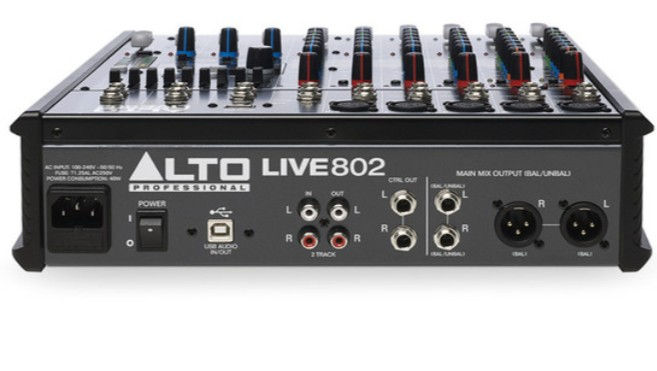 Mixpult -ALTO LIVE 802 - 4