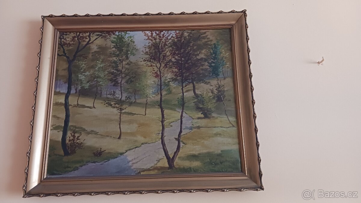 Prodej obrazů, lampa - 4