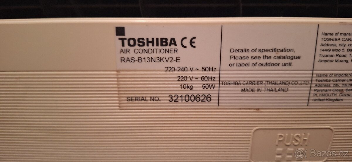 Klimatizace multisplit 2+1 Toshiba - 4