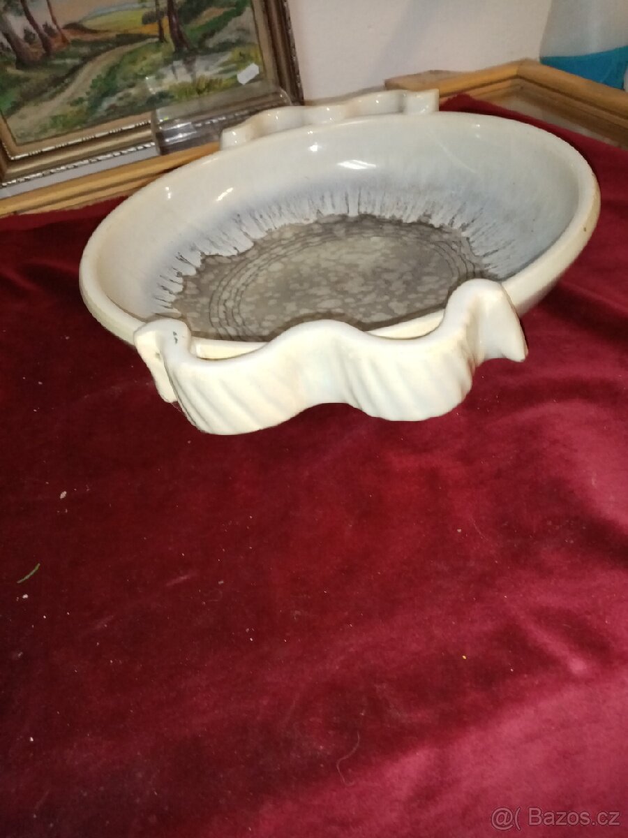 Starožitná mísa kamenina - 4